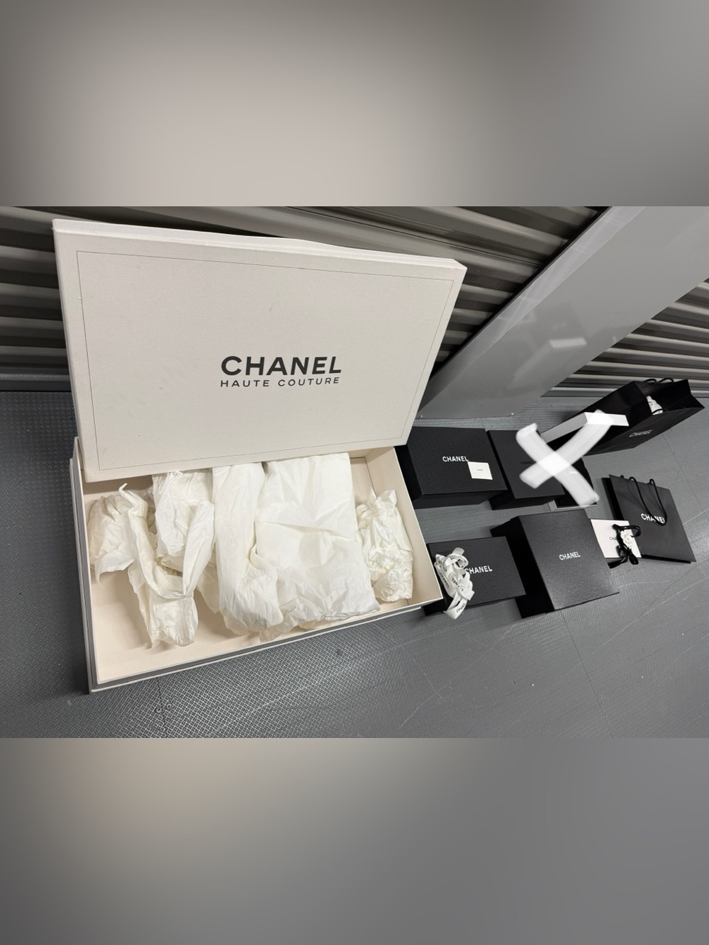 Authentic CHANEL boxes for sale- comment below